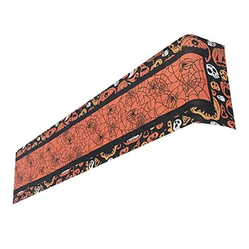 Produktbild: HOLIDYOYO 1pc Halloween Spinnennetz Tischdecke für Party Indoor Spinnennetz Tischdecke Tischflagge Tischset Halloween Platzierung