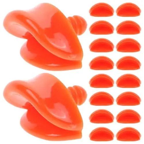 Produktbild: 20 Stück Entenschnabel Aus Kunststoff Tier-Entenmund Diy-Puppenschnabel Spielzeugherstellung Zubehör Für Diy-Tierhandwerk Partygeschenke 42 Mm