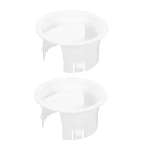 Produktbild: HOLIDYOYO 2St Kühlerdeckel Wasserkesseldeckel Wasserkocherdeckel Wasserkrug Abdeckung Wasserkocher Abdeckung wasserkanister Wasserkrug-Abdeckung Verschlussdeckel für Wasserkrug Plastik Weiß
