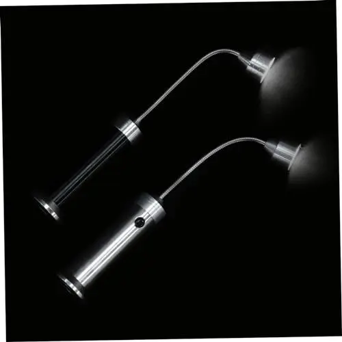 Produktbild: HOLIDYOYO 2 Stück LED Grilllichtleiste Schnelles Grilllicht Smoker Gartengrilllichter Elektrisch Tragbar Flexibel Grill Außenlicht Multifunktions LED Schlauchlampe Magnetisch