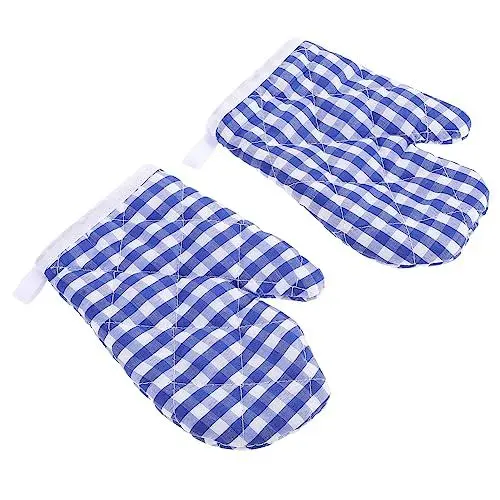 Produktbild: HOLIDYOYO Ofenhandschuhe in Kindergröße Küchenhandschuhe Für Kinder Backhandschuhe Set Mit Isolierhandschuhen Robust Leicht Zu Tragen