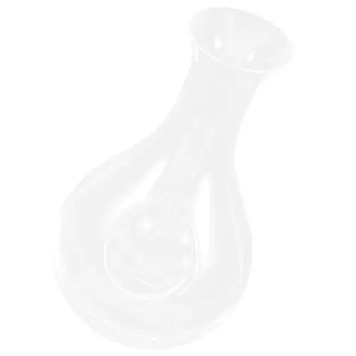 Produktbild: HOLIDYOYO Weinkaraffe Aus Glas 385 Ml Elegante Karaffe Für Zuhause Hotel Restaurant