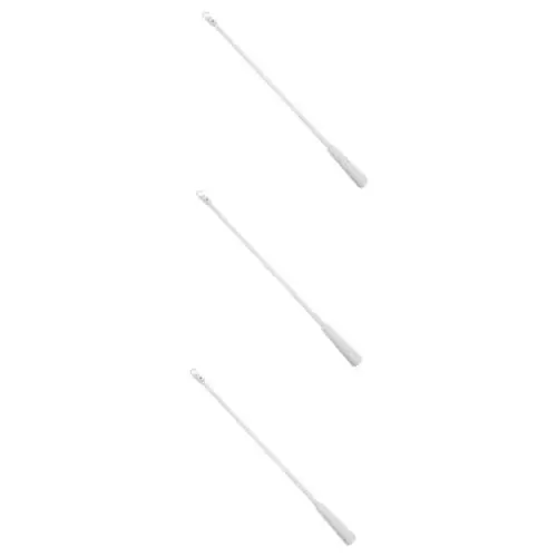 Produktbild: HOLIDYOYO 3st Drehstange Aus Fiberglas Vertikaljalousien-stick Blinde Ersatzstange Stock Lange Jalousiestange Kippstange Jalousienstab Bedienungsstab Für Vertikale Jalousien Glasfaser Weiß