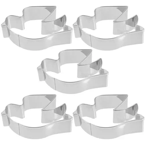 Produktbild: HOLIDYOYO 5 Stück Tauben-Ausstechformen Stahltauben Keksausstecher Fondant-Ausstechformen Tauben Tauben Kleine Vögel Fliegende Waldtiere Ausstechformen Keks-Fondant-Formen Für Die Küche Zu