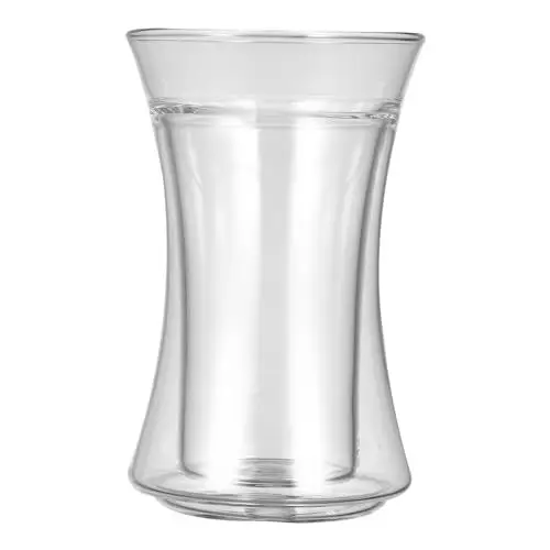 Produktbild: HOLIDYOYO Eleganter Glasbecher Isolierter Kaffeebecher Für Kalt Gebrühten Heißen Tee Und Saft Für Partys