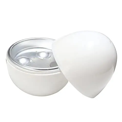 Produktbild: HOLIDYOYO Runde Mikrowelle 4 Kapazität Herd Kessel Dampfer Platte Tablett Pp Aluminium Legierung Sicher Einfach Zu
