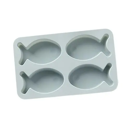 Produktbild: HOLIDYOYO 4er Set Fischformen Backform Dekorationswerkzeug Für Kuchen Cupcakes Desserts Und Schokolade Lebensmittelgeeignet