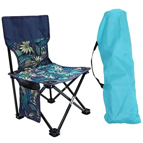 Produktbild: HOLIDYOYO Klappbarer Campingstuhl Oxford-Stoff Leicht Reißfest Zum Angeln Malen Und Für Outdoor-aktivitäten Zufällige Farbe