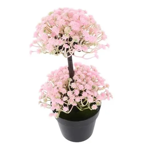 Produktbild: HOLIDYOYO Realistische Kunststoffpflanze Bonsai- Für Wohnzimmer Büro Heimdekoration