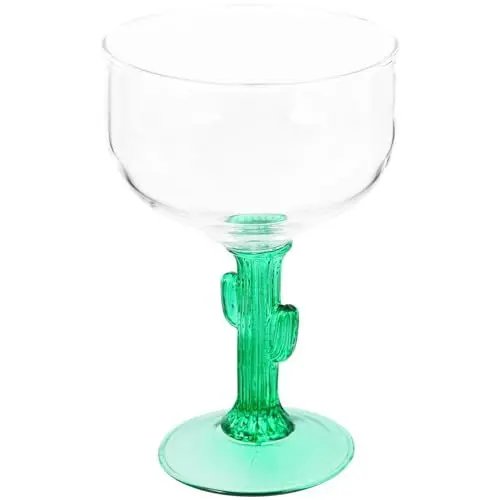 Produktbild: HOLIDYOYO 1 Stück Margarita- - -weinglas 400 Ml Einzigartiger Dekorativer Glasbecher für Home Bar Restaurant