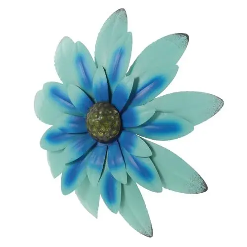 Produktbild: HOLIDYOYO Wanddekoration Mit Metallblumen Wandkunst Mit Eisenblumen Installieren