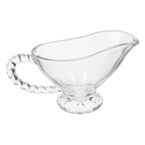Produktbild: HOLIDYOYO Sahnekännchen Aus Glas 130 Ml Glas Wohnaccessoire Multifunktionales Krug-barwerkzeug Leicht Zu Reinigen