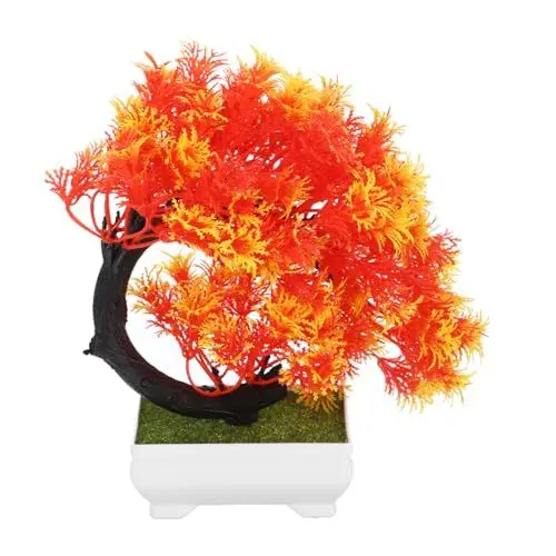 Produktbild: HOLIDYOYO Chic Fake Bonsai Pp Material Topfpflanze Kunstschnee Für Bürodekor