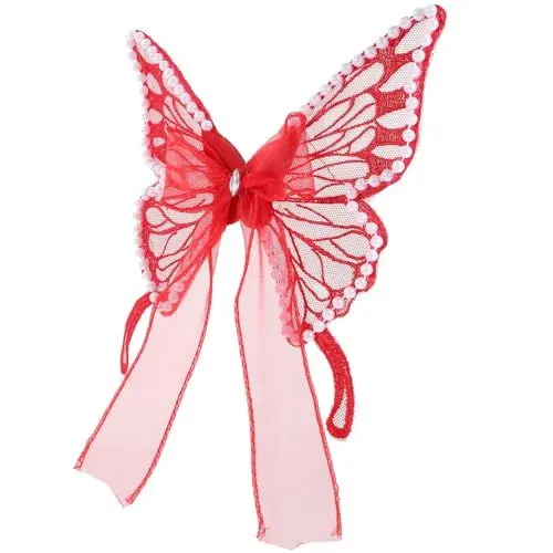 Produktbild: HOLIDYOYO Schmetterling Weinflasche Ornament Urlaub Party Gefälligkeiten Für Rotwein Flasche Verzierungen