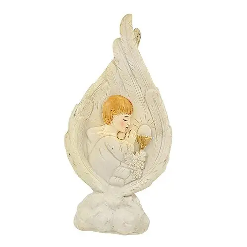 Produktbild: HOLIDYOYO Junge Taufe Decor Harz Statue Religiöse Taufe Dekorationen Für Taufe Präsentieren