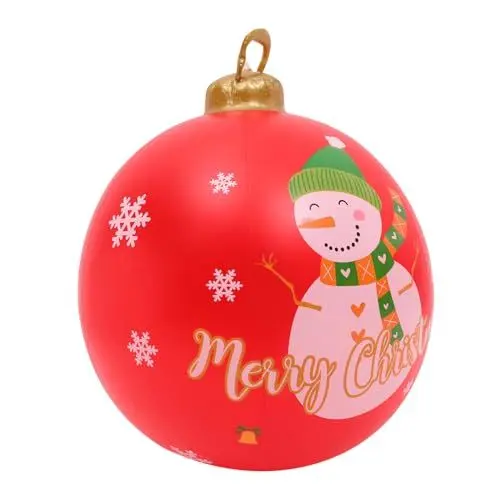 Produktbild: HOLIDYOYO Urlaub Hüpfburgen Weihnachtskugeldekoration Weihnachtsdekoration Räumung Weihnachtskugeln Sprengen Weihnachtsschmuck Weihnachtsdekoration Im Freien Große Aufblasbare Verzierung PVC