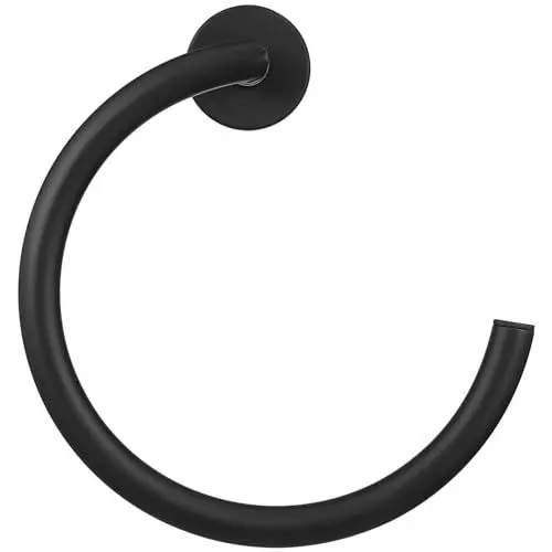 Produktbild: HOLIDYOYO Handtuchhalter Aus Edelstahl Zur Wandmontage Eleganter Handtuchhalter Für Badezimmerbedarf