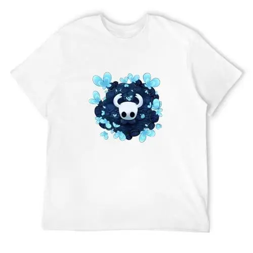 Produktbild: Hollow Knight Action Games Graphic Unisex Tee Shirt White XXL