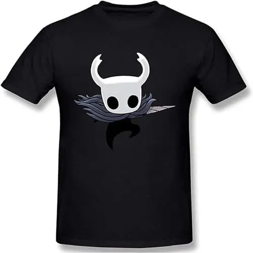 Produktbild: Hollow Knight Men's Cotton Fashion Performance Basic Short Sleeve T-Shirt Black S