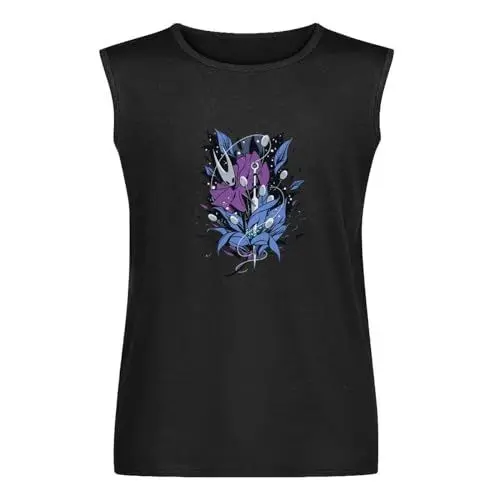 Produktbild: Hollow Knight Story of Hornet Shovel Knight Ofertas Sleeveless T-Shirt Black Unisex Mens Vest Tank Tops Tee L