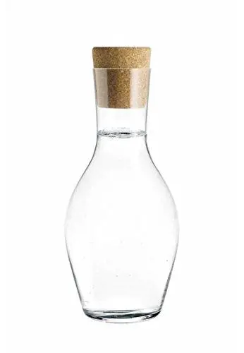 Produktbild: Holmegaard Wasserkaraffe 1,2 l Cabernet aus mundgeblasenem Glas, klar