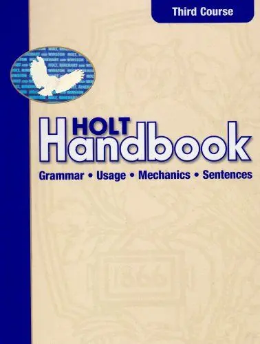Produktbild: Holt Handbook: Third Course