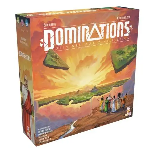 Produktbild: Holy Grail Games | Dominations | Expertenspiel | Strategiespiel | 2-4 Spieler | Ab 13+ Jahren | 90+ Minuten | Deutsch