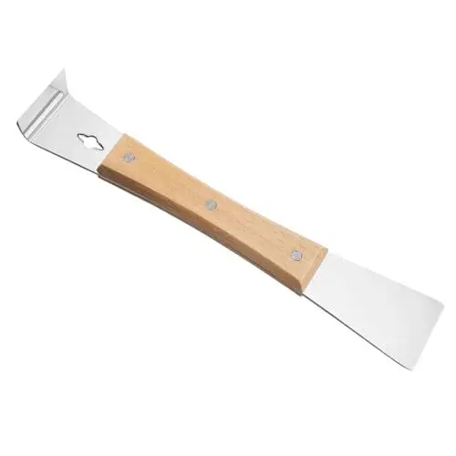 Produktbild: Holzbearbeitungs Stemmeisen, Flaches Hebeleisen Schaberwerkzeug aus Edelstahl mit Bequemem Griff, Mini Nagelzieher Stemmeisen Zum Hebeln, Schaben, Heben und Ziehen