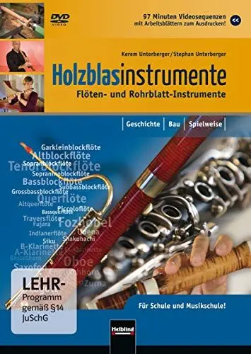 Produktbild: Holzblasintrumente. Flöten- und Rohrblattinstrumente