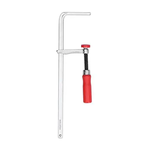 Produktbild: Holzklemmen, F-Klemme, Sicher, Verstellbar, rutschfeste Aluminium-Stangenklemmen, Stangenklemmen, Holzklemme mit Pappelgriff für Holzbearbeitung, Schweißen, Metallbearbeitung