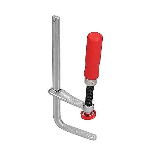 Produktbild: Holzklemmen, F-Klemme, Sichere, Verstellbare, Rutschfeste Aluminium-Stangenklemmen mit Pappelgriff, Stangenklemmen, Holzklemme für Holzbearbeitung, Schweißen, Metallbearbeitung