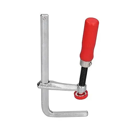 Produktbild: Holzklemmen, F-Klemmen mit Pappelgriff, F-Klemme, Sicher, Verstellbar, rutschfeste Aluminium-Stangenklemmen, Holzklemme für Holzbearbeitung, Schweißen, Metallbearbeitung (160 * 60mm)