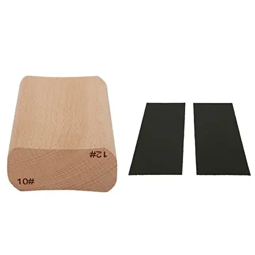 Produktbild: Holz-Radius-Schleifklotz Luthier Tool Schleifradius-Blöcke für Gitarren-Griffbrett-Griffbrett-Bundnivellierung(10 and 12 Inch)