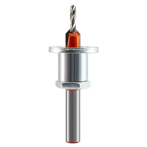 Produktbild: Holz-Senkbohrer, 2,8 Mm Durchmesser, 10 Mm Senkloch, Verstellbare Tiefe, Senker-Bohrer Holzarbeiten