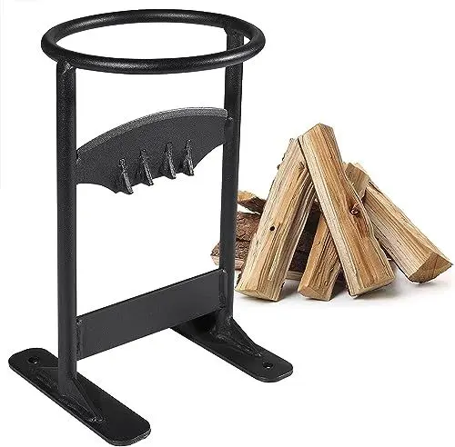 Produktbild: Holzspalter Kindling Cracker Brennholzspalter – Anzündholzspalter Gusseisen Holzspalter Handschneider Keil Manueller Holzspalter für Campingplatz