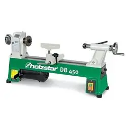 Produktbild: Holzstar Drechselbank „Klein“ DB 450 (230 V Drehdurchm. max. 254 mm, 5 Drehzahlstufen) 5920450