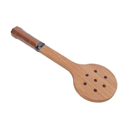 Produktbild: Holz-Tennis-Trainingsschläger Verbessern die Reaktionsfähigkeit. Pappelholz-Schwungübungen 37,9 cm für Profis