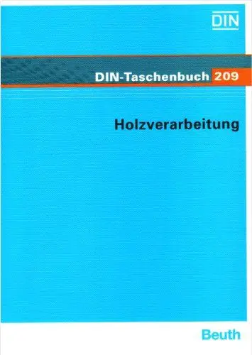 Produktbild: Holzverarbeitung (DIN-Taschenbuch)
