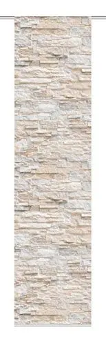 Produktbild: Home Fashion SCHIEBEVORHANG DEKOSTOFF Digitaldruck WALLI, Stoff, Natur, 245 x 60 cm