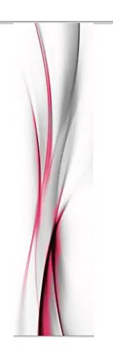 Produktbild: Home Fashion Schiebevorhang, Rot, 245 x 60 cm
