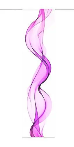 Produktbild: Home fashion Edmonton Schiebevorhang, Polyester, Violett, 245X60 cm