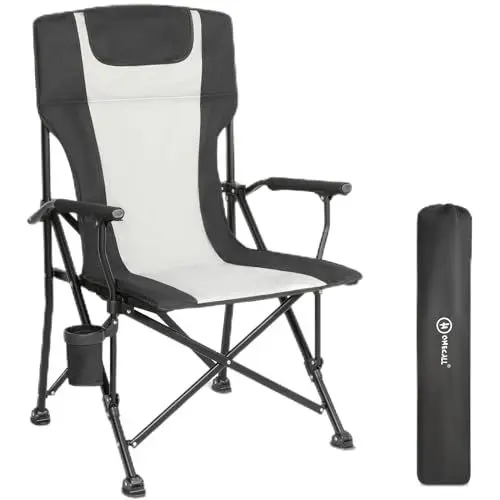 Produktbild: Homecall 30019 Stuhl, Schwarz/Creme, Hohe Rückenlehne