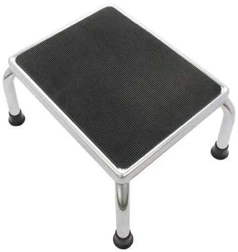 Produktbild: Homecraft Non-Slip Safety Step Stool with Handle for Bathroom, Without Rail, Kitchen, Slippery Floor