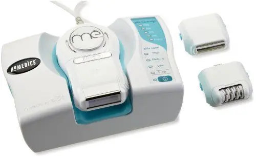 Produktbild: HoMedics Me My Elos 1.0 IPL+RF-Gerät zur dauerhaften Haarreduzierung (inklusive Rasierer & Epilierer und Lichtkartusche mit 5.400 Lichtimpulsen)