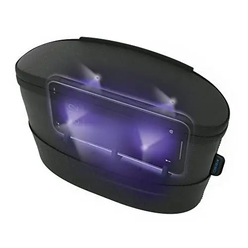 Produktbild: HoMedics UV-Clean tragbarer Desinfizierer Sanitizer Sterilisator|Schnellster UV-Sanitizer auf dem Markt|Tötet bis zu 99,9 Prozent der Bakterien und Viren auf DNA-Ebene,ohne Quecksilber und Chemikalien