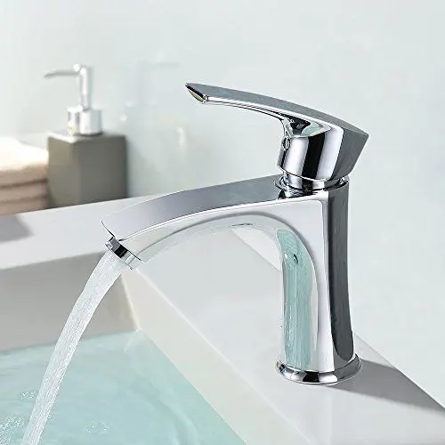 Produktbild: Homelody Wasserhahn Bad Waschbecken Mischbatterie Badarmatur Waschtischarmatur Einhandmischer Waschtisch Armatur f. Badezimmer