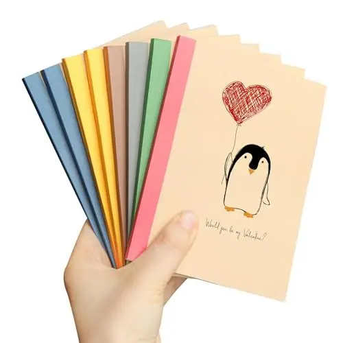 Produktbild: HOMEMARS Notitzbuch, Notizbücher, Notebook, Kraft, Notizblock, Notizbuch Klein, A6, Notizblock Klein, Journal, 80 GSM, 8 Pack, 80 Seiten