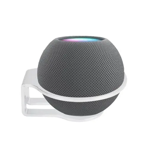 Produktbild: Tbest Homepod Wandhalterung - Lautsprecher Ständer aus Aluminiumlegierung für Homepod Mini - Silber