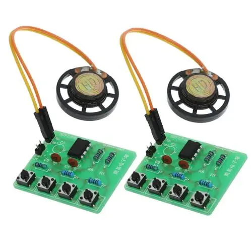 Produktbild: HOMFAMINI 2 Sets Schweißset Elektronisches Lötzubehör Musik Oszillator DIY Oszillator Elektronische Kits DIY Löten Oszillator DIY Lötprojekt Oszillator Lötprojekt