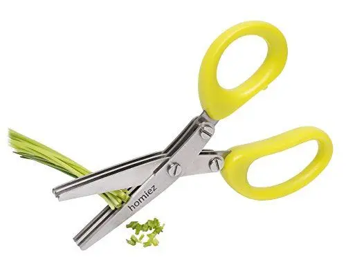Produktbild: Homiez Kräuterschere, grau, 15 cm